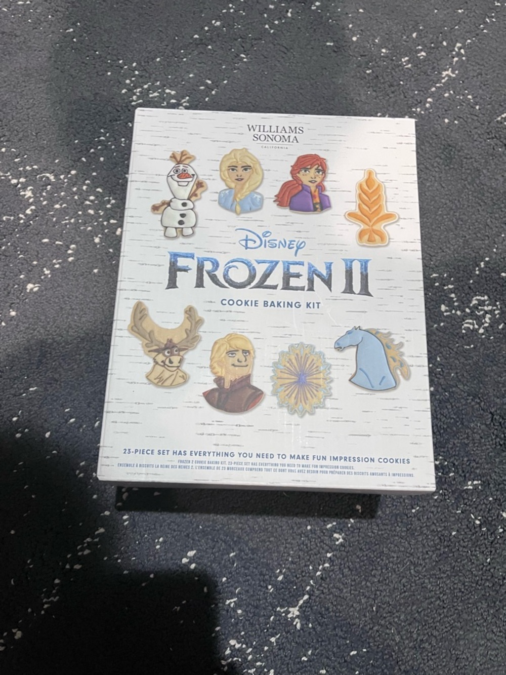 Williams Sonoma Frozen II Cookie Baking Kit - White with Multicolor Accents